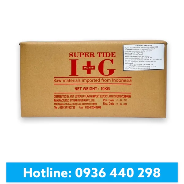 CHẤT ĐIỀU VỊ I+G SUPER TIDE