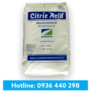 Citric Axit monohydrate - Citric Acid Anhydrous